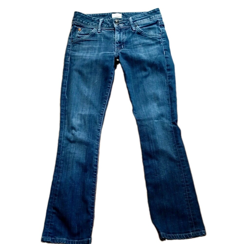 Hudson Beth baby boot  Women's Mid-rise Straight Jeans Size 25x27